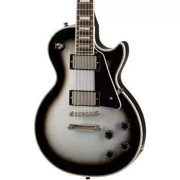 Электрогитара Epiphone Les Paul Custom ограниченной серии Silver Burst