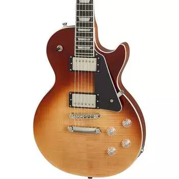 Электрогитара Epiphone Les Paul Modern Figured в цвете Caffe Latte Fade EILMFCLFNH1