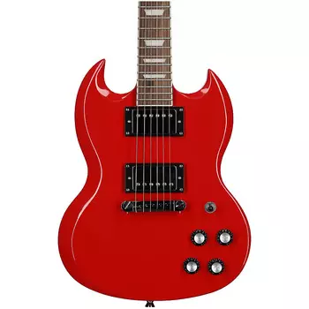 Электрогитара Epiphone Power Player SG (с чехлом), красный цвет лавы Epiphone Power Player SG Electric Guitar (with Gig Bag), Lava Red