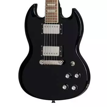 Электрогитара Epiphone Power Players SG Electric Guitar, Dark Matter Ebony w/Gig Bag