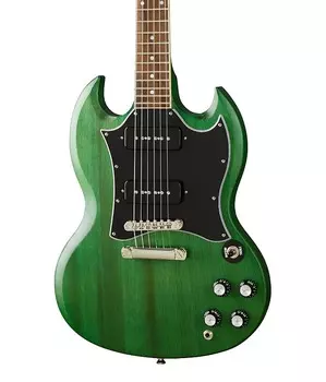 Электрогитара Epiphone SG Classic Worn P-90s Electric Guitar, Worn Inverness Green