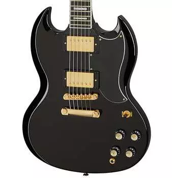 Электрогитара Epiphone SG Custom в цвете Ebony EISCEBGH1