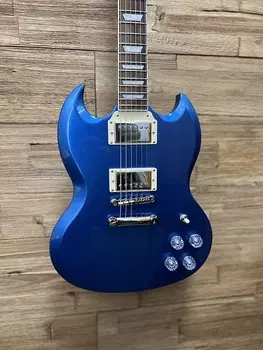 Электрогитара Epiphone SG Muse Electric Guitar - Radio Blue Metallic 7lbs 1oz. New!