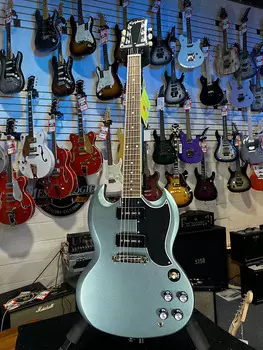 Электрогитара Epiphone SG Special P-90 Electric Guitar - Faded Pelham Blue Authorized Dealer Free Shipping! 769 GET PLEK’D!