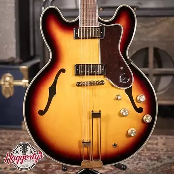 Электрогитара Epiphone Sheraton - Vintage Sunburst with Premium Gig Bag