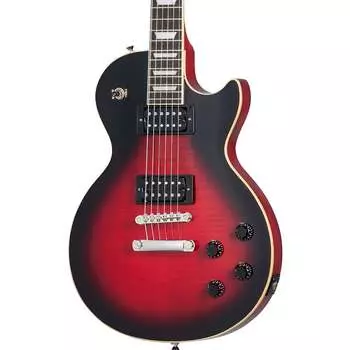 Электрогитара Epiphone Slash Les Paul Standard в цвете Vermillion Burst с футляром EILPSLASHVMNH3