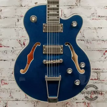 Электрогитара Epiphone Uptown Kat ES — сапфирово-синий металлик