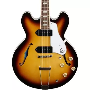 Электрогитара Epiphone USA Casino Hollowbody (с футляром), Vintage Burst USA Casino Hollowbody (with Case), Vintage Burst