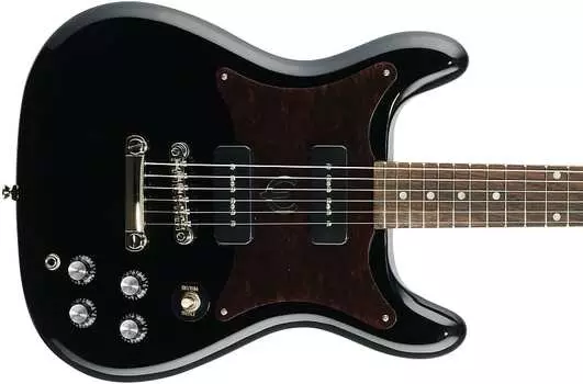 Электрогитара Epiphone Wilshire P-90s черного цвета Wilshire P-90s Electric Guitar Ebony