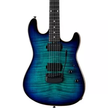 Электрогитара Ernie Ball Music Man BFR Sabre ограниченной серии Blue Dream