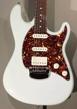 Электрогитара Ernie Ball Music Man Cutlass RS HSS, Powder Blue, MM Hardshell Case