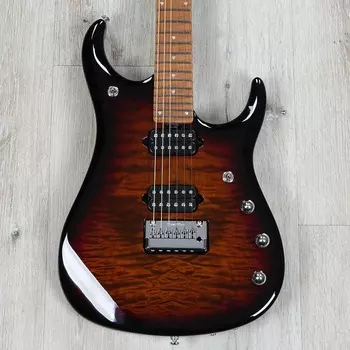 Электрогитара Ernie Ball Music Man John Petrucci JP15 Guitar, Tiger Eye Quilt Top
