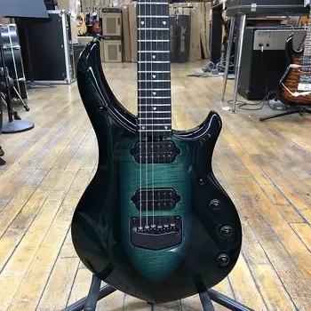 Электрогитара Ernie Ball Music Man John Petrucci Majesty Emerald Sky w/Hard Case
