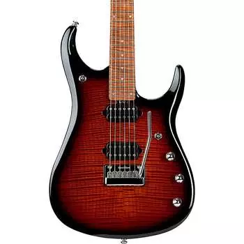 Электрогитара Ernie Ball Music Man JP15 Flamed Maple Top Electric Guitar Tiger Eye
