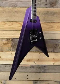 Электрогитара ESP LTD Alexi Ripped Electric Guitar Purple Fade Satin W/ Ripped Pinstripe & Case