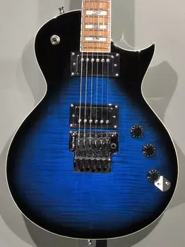 Электрогитара ESP LTD AS-1FR, Black Aqua Sunburst, ESP Hardshell Case