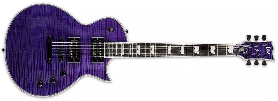 Электрогитара Esp Ltd EC1000 Flame Top See Thru Purple Electric Guitar Seymour Duncan Pickups