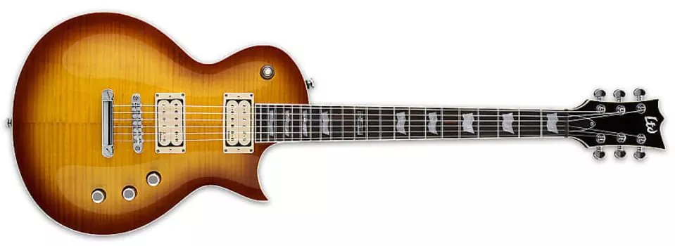Электрогитара ESP Ltd EC401VF Electric Guitar w/ DiMarzio Pickups Faded Cherry Sunburst Ser# IW14091764