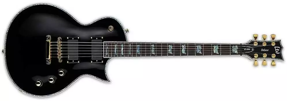 Электрогитара ESP LTD EC-1000 2022 - Black with Hard Shell Case