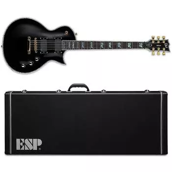 Электрогитара ESP LTD EC-1000 Black Deluxe Electric Guitar BRAND NEW + Hardshell Case EC1000
