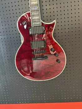 Электрогитара ESP LTD EC-1000 QM with Pau Ferro Fretboard 2018 - Present - See Thru Black Cherry