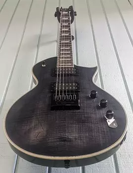 Электрогитара ESP LTD EC 1000 W/Evertune and HSC 2022 - Black Flame Maple