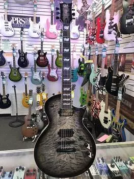 Электрогитара ESP LTD EC-1000T QM Electric Charcoal Burst