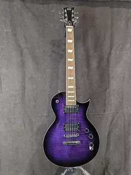 Электрогитара ESP LTD EC-256 Flamed Maple Top See-Thru Purple Sunburst Electric Guitar