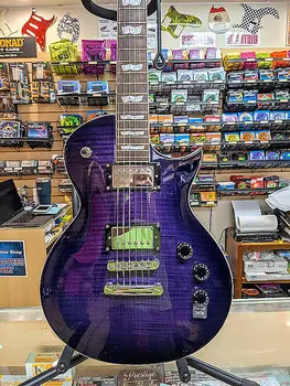 Электрогитара ESP LTD EC-256 FM with Jatoba Fretboard 2020 See Thru Purple Sunburst