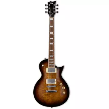 Электрогитара ESP LTD EC-256FM Electric Guitar Dark Brown Sunburst with Free Pro Setup