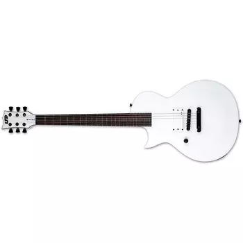 Электрогитара ESP LTD EC Arctic Metal LH Snow White Satin Left-Handed Electric Guitar