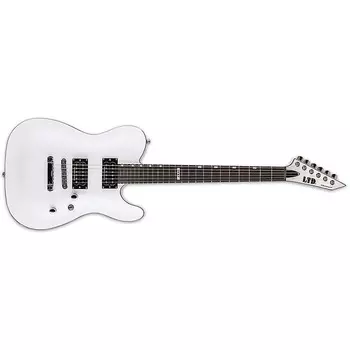 Электрогитара ESP LTD ECLIPSE '87 NT Neck-Thru Guitar, Macassar Ebony Fretboard, Pearl White