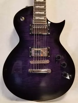 Электрогитара ESP LTD Eclipse EC-256fm Flame Maple Electric Guitar See Thru Purple Burst