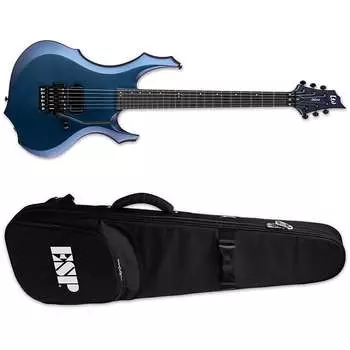 Электрогитара ESP LTD F-1001 Violet Andromeda Satin VLANDS FR Floyd Rose Electric Guitar - BRAND NEW + ESP TKL GIG BAG