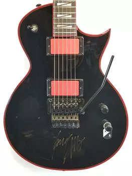Электрогитара ESP LTD GH-600 Gary Holt Signature Electric Guitar, Black, HSC, SIGNED by Gary Holt! 2023