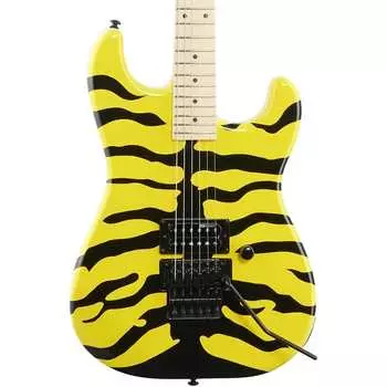 Электрогитара ESP LTD GL200 George Lynch Signature Series Electric Guitar, Yellow Tiger