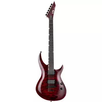 Электрогитара ESP LTD H3-1000 Quilted Maple Electric Guitar, See-Thru Black Cherry