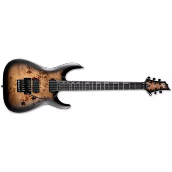 Электрогитара ESP LTD H-1001FR Burled Poplar Black Natural Burst Electric Guitar + Free Gig Bag H-1001 FR