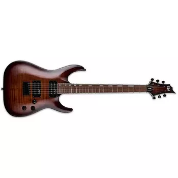 Электрогитара ESP LTD H-200FM Dark Brown Sunburst Electric Guitar H-200 FM H200