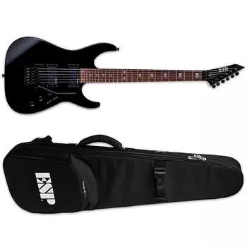 Электрогитара ESP LTD KH-202 Kirk Hammett Black Electric Guitar + ESP TKL Premium Gig Bag KH202 KH 202