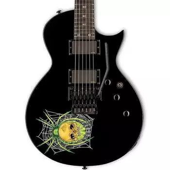 Электрогитара ESP LTD Kirk Hammet KH-3 Spider - Black with Graphic