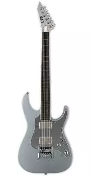 Электрогитара ESP LTD KS M-6 Evertune Ken Susi Metallic Silver Electric Guitar w/Case