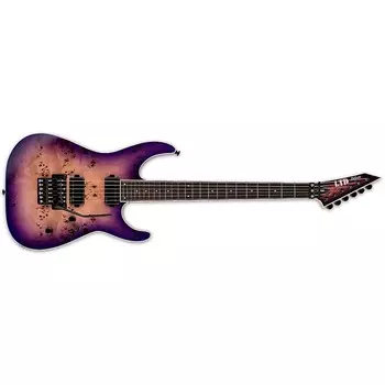 Электрогитара ESP LTD M-1000 Burled Poplar Purple Natural Burst Electric Guitar + M1000 M 1000 - NEW - KOREA!