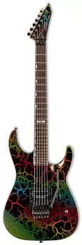 Электрогитара ESP LTD M-1 Custom '87 Electric Guitar - Rainbow Crackle