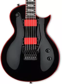 Электрогитара ESP LTD SIGNATURE SERIES Gary Holt GH-600 - Black 6-String Electric Guitar w/ Case