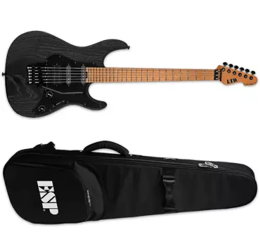 Электрогитара ESP LTD SN-1000FR Black Blast Electric Guitar + ESP Gig Bag SN-1000 FR