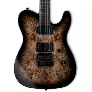 Электрогитара ESP LTD TE-1000 Evertune Electric Guitar - Charcoal Burst