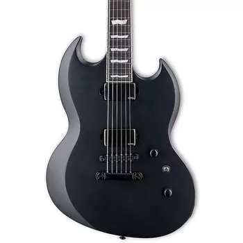 Электрогитара ESP LTD Viper-1000 Baritone Electric Guitar, Black Satin