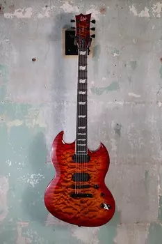 Электрогитара ESP LTD Viper-1000 - Tiger Eye Sunburst