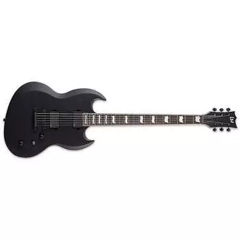 Электрогитара ESP LTD Viper-400 Baritone Electric Guitar, Pau Ferro, Black Satin
